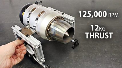 Making A Custom RC Jet Engine From Scratch With 25LB Of Thrust When Fired Up!
