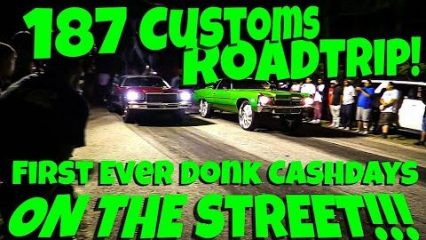 Murder Nova Checks Out a Donk “Cash Days” Street Race