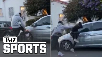 NBA Star Stomps a Mud Hole in Alleged Car Vandal