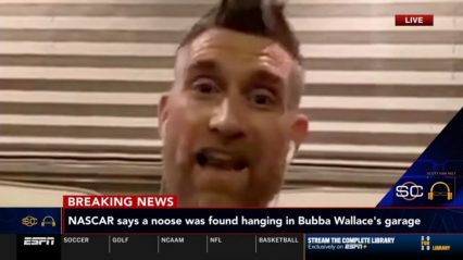 Noose Found in the Garage of NASCAR Driver Bubba Wallace