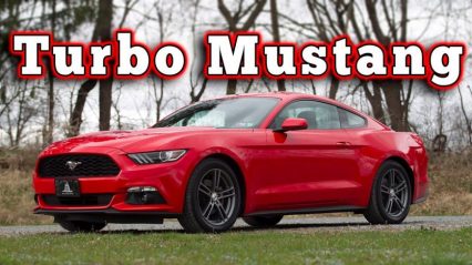 Regular Car Reviews Rips the EcoBoost Powered Mustang a New One