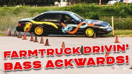 Ride Along With Street Outlaws In The “Bass Ackwards Race”