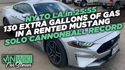Solo Cannonball Record Set in a Rental Car – New York to LA in Under 26 Hours