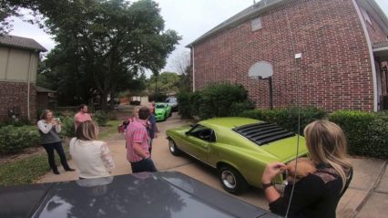 Surprising Parents With 1970 Mustang They Went On Their First Date In