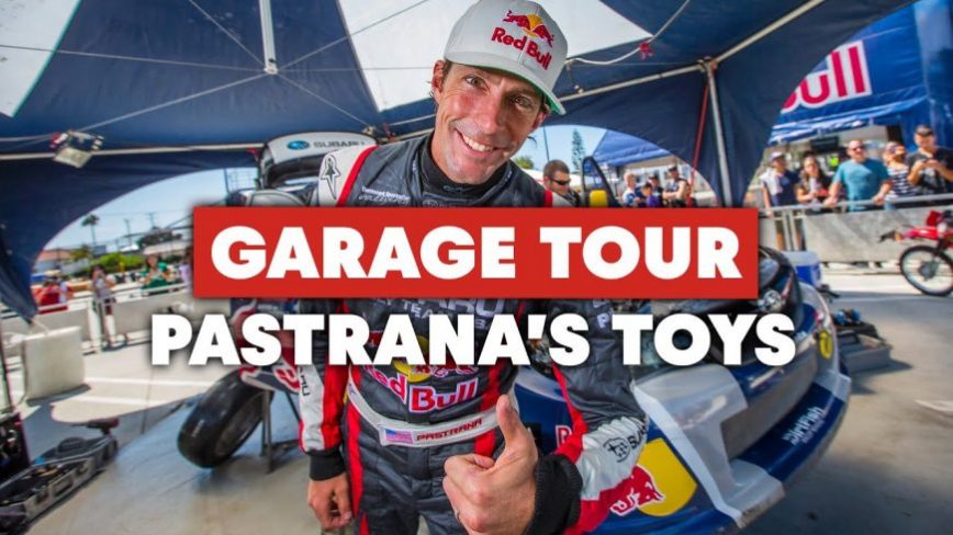 Travis Pastrana Shows Off His Gnarly Garage - He Has Quite the Collection