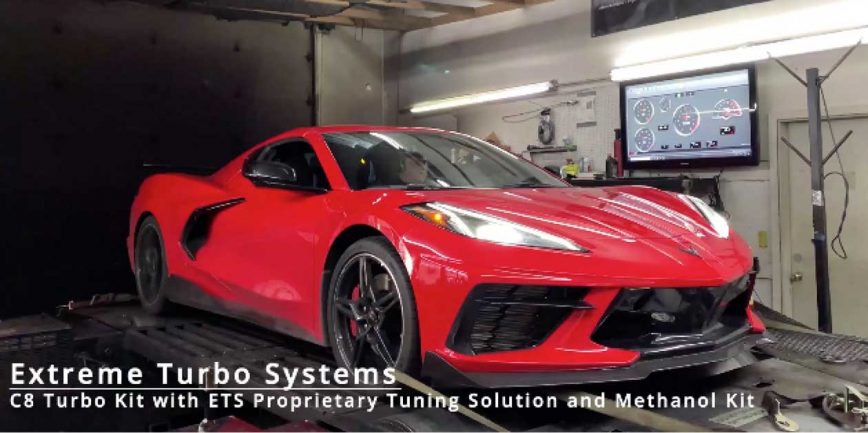 Company Says They Can Already Tune the C8 Corvette, Makes Over 700 WHP on Dyno With Turbo.