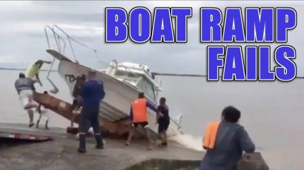 Watch These Terrible Boat Ramp Fails Escalate in a Hurry