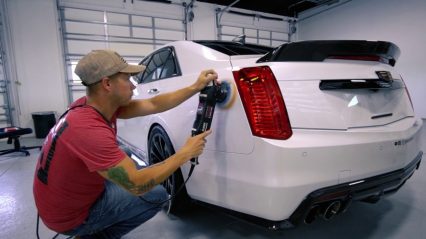 Why Should You Ceramic Coat? – Ceramic Pro Coating Laid Down on Speed Society Giveaway CTS-V