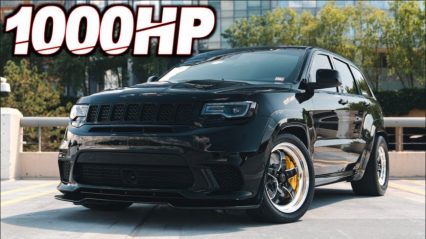 1000 hp Jeep Trackhawk is the Neck-Breaking Heavyweight That Dreams Are Made Of