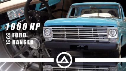 1000 hp ProCharged Ford F100 is a Sight to Behold