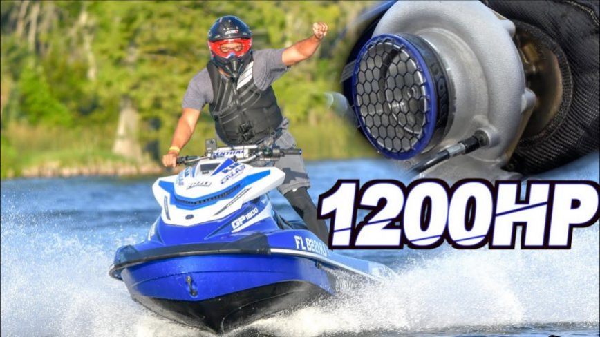 1200hp Turbo Jet Ski?! Hits 135 mph Lays Claim to "Fastest on the PLANET"