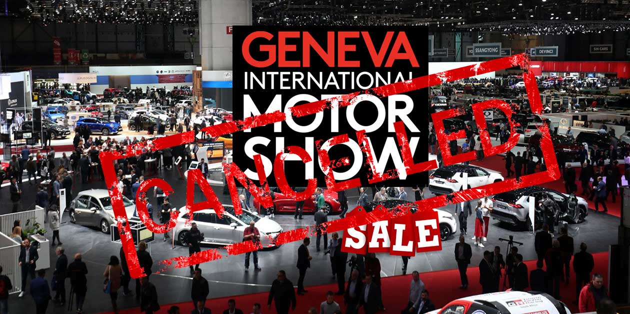 The Geneva Motor Show Just Got Cancelled For 2021 and it's For Sale