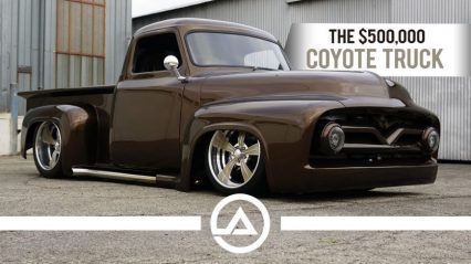 Coyote Powered 55 Ford Has $500,000 Invested to Make it the PERFECT Truck