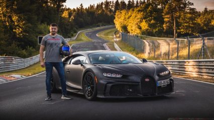 Driving a Bugatti Chiron Pur Sport on the Legendary Nurburgring