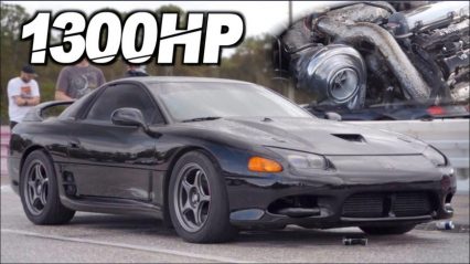 Mitsubishi 3000GT VR-4 on 50 PSI of Boost is Absolutely Bonkers