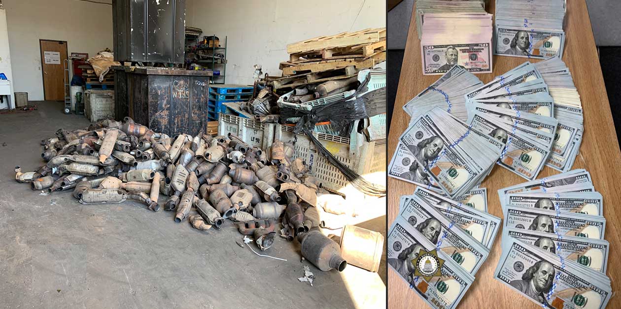 Catalytic Converter Theft Ring Busted, 2,000 Converters Seized With $300,000