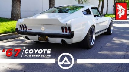 This ’67 Mustang Fastback has Been Flared and Coyote Swapped!