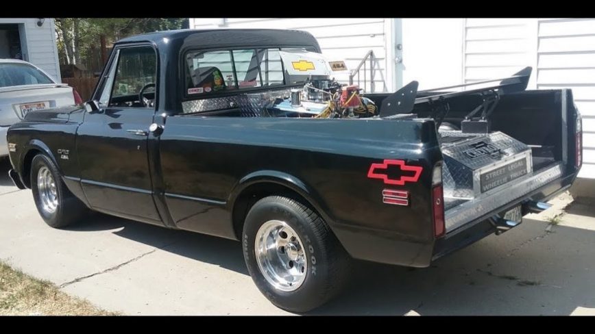 This Mid Engine 454 C10 Pickup is the Most Ridiculous Truck We've Seen All Year