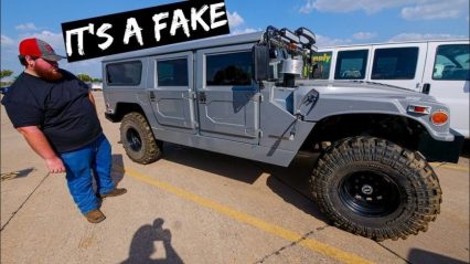 YouTuber Buys Hummer at Auction and it Turns Out That it’s Fake