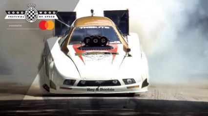 8,000 hp Funny Car Takes on the Goodwood Festival of Speed