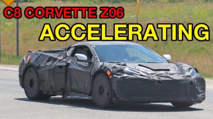 C8 Z06 Spy Footage Reveals a Completely Different Exhaust Note