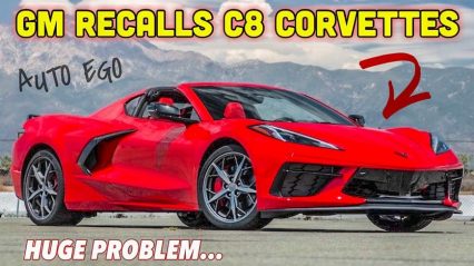 Chevrolet Just Announced It’s Recalling The New 2020 C8 Corvette Over Safety Concerns