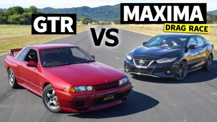 Depressing Test of the Day – Is a New Maxima Faster Than an R32 GT-R