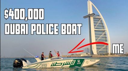 Dubai Police Make the Most of the World’s Fastest Police Boat