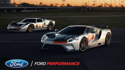 Ford Unveils “Heritage Edition” Ford GT, Pays Homage to Original GT40 Victory
