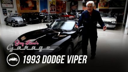 Jay Leno Shows Off Raw Power in a ’93 Viper He Has Owned Since New