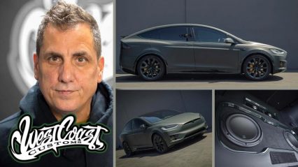 Legendary Producer Takes Tesla Model X To West Coast Customs For Extreme Makeover