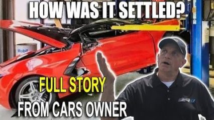 New C8 Corvette Fell From the Dealer’s Lift – Here’s How it Was Resolved
