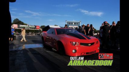 Ryan Martin, Fireball Camaro Dominate Big Tire Class at Outlaw Armageddon 6