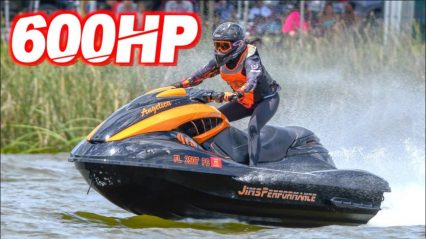 The Fastest Girl on Water Pulls 1.7 Gs on 600 HP Supercharged Jet Ski