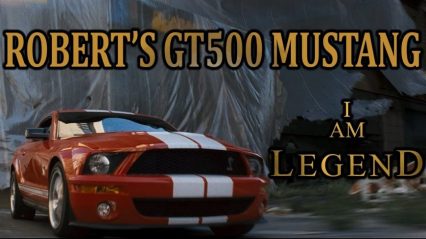 The Screaming GT500 Driven by Will Smith in “I Am Legend” Has Gone up For Sale
