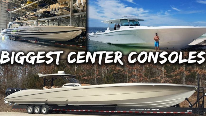 Video Flexes the 3 Biggest Center Console Yachts in the World