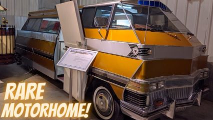 Blast From The Past With This 70’s Cadillac Motorhome