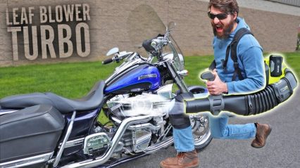Can a Harley be Turbocharged With a Leaf Blower?