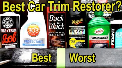 Do Any of the Plastic Trim Restoring Products Actually Work? This Guy Tested Them All