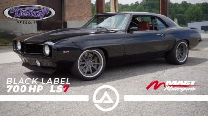 LS7 Powered ’69 Camaro Oozes Muscle With 700 hp of All-Motor Adrenaline