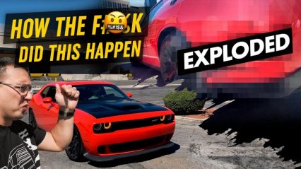 Renter Attempts Reckless Stunt in Hellcat, Destroying the Car in the Process