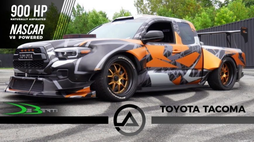 This 900 HP NASCAR Powered Toyota Tacoma Can do it ALL