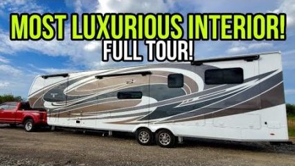This Tow Along RV is More Luxurious Than the Average American Home