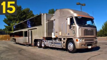 15 Celebrity Motor Homes That Make Normal Homes Look Like a Shack. Will Smith, Vin Diesel, Jamie Foxx And More.