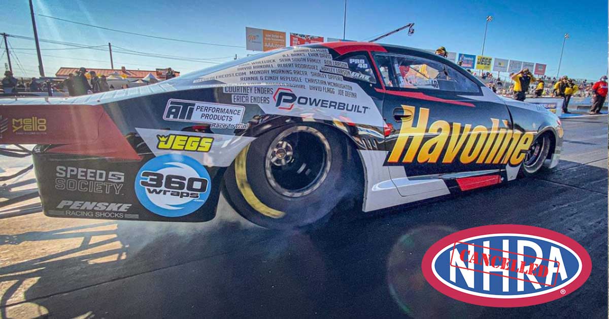 Racers Push For Race Restart After NHRA Cancels Pro Stock And Pro Mod Mid-Race