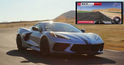 Brand New C8 Corvette Z51 Slung Around the Track on Cheap Tires Then Compared to Stock Pilot Sport 4s