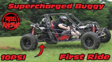 Dude Slaps a Supercharged V Twin in a Buggy and This Thing RIPS