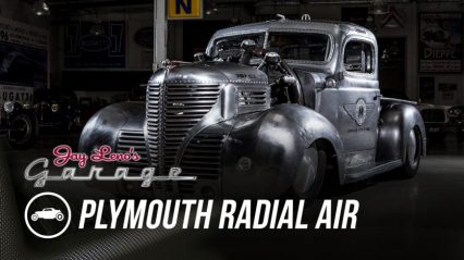 Hot ’39 Plymouth Pickup Truck is Powered by a Seaplane Engine!