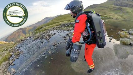 Jet Pack Paramedics Show Off the Future of Life Saving in Wild Demo