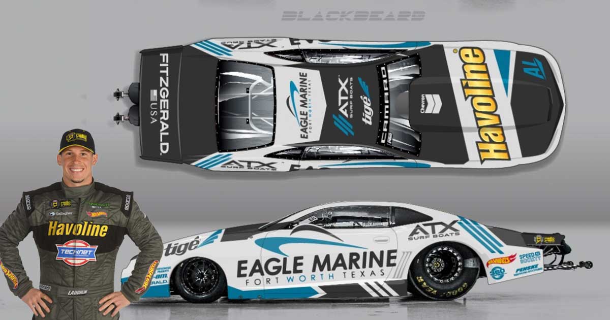 Alex Laughlin Joins Forces With Eagle Marine for Upcoming Pro Stock Race in Dallas